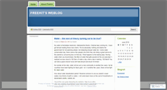 Desktop Screenshot of freehit.wordpress.com