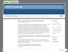 Tablet Screenshot of freehit.wordpress.com