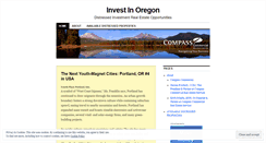 Desktop Screenshot of investinoregon.wordpress.com