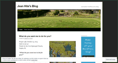 Desktop Screenshot of jeanhite.wordpress.com