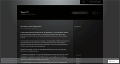Desktop Screenshot of jbaum13.wordpress.com