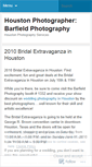 Mobile Screenshot of houstonphotographer.wordpress.com