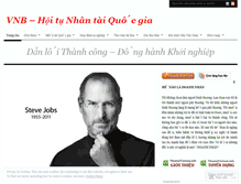 Tablet Screenshot of khatvongdoanhnhan.wordpress.com