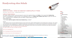 Desktop Screenshot of handyohneschufa.wordpress.com