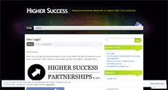 Desktop Screenshot of highersuccess.wordpress.com