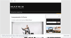 Desktop Screenshot of matrixconnection.wordpress.com