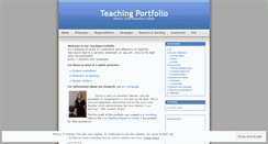 Desktop Screenshot of oklportfolio.wordpress.com