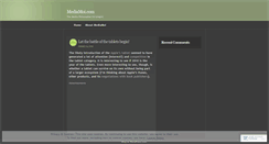 Desktop Screenshot of mediamoi.wordpress.com