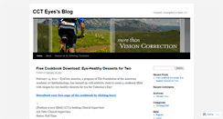 Desktop Screenshot of ccteyes.wordpress.com