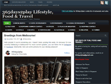Tablet Screenshot of 365days2play.wordpress.com