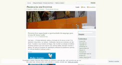 Desktop Screenshot of producaoemeventos.wordpress.com