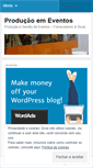 Mobile Screenshot of producaoemeventos.wordpress.com