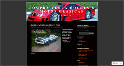 Desktop Screenshot of cochesmotosclasicas.wordpress.com