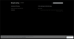 Desktop Screenshot of breadlavoy.wordpress.com
