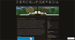 Desktop Screenshot of deadburgerboy.wordpress.com