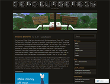Tablet Screenshot of deadburgerboy.wordpress.com