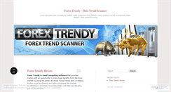 Desktop Screenshot of forextrendytrendscanner.wordpress.com