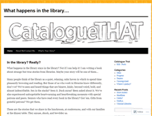 Tablet Screenshot of cataloguethat.wordpress.com