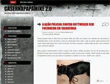 Tablet Screenshot of casernapapamike.wordpress.com