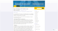 Desktop Screenshot of compupartesperu.wordpress.com