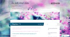 Desktop Screenshot of aoanhnhatmau.wordpress.com