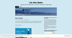 Desktop Screenshot of lifeaftermaths.wordpress.com