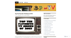 Desktop Screenshot of bpontv.wordpress.com