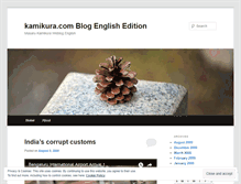 Tablet Screenshot of kamikura.wordpress.com