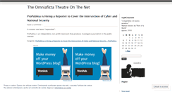Desktop Screenshot of omniaficta.wordpress.com