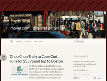 Tablet Screenshot of movef.wordpress.com