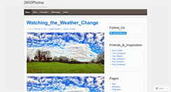 Desktop Screenshot of 2600photos.wordpress.com