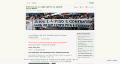 Desktop Screenshot of educacaoemgreve.wordpress.com