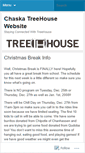 Mobile Screenshot of chaskatreehouse.wordpress.com