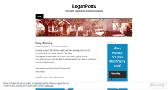 Desktop Screenshot of loganpotts.wordpress.com