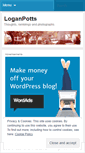 Mobile Screenshot of loganpotts.wordpress.com