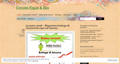 Desktop Screenshot of equoebio.wordpress.com