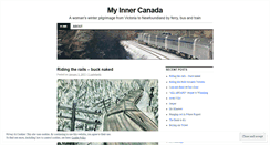 Desktop Screenshot of myinnercanada.wordpress.com