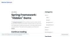 Desktop Screenshot of mdeinum.wordpress.com