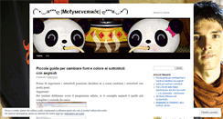 Desktop Screenshot of melimeverinde.wordpress.com