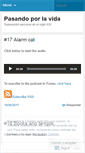 Mobile Screenshot of pasandoporlavida.wordpress.com