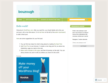 Tablet Screenshot of bouzough.wordpress.com
