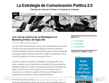 Tablet Screenshot of marketingpolitico2008.wordpress.com