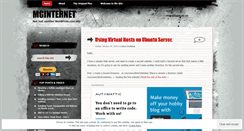 Desktop Screenshot of mginternet.wordpress.com