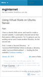 Mobile Screenshot of mginternet.wordpress.com