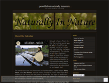 Tablet Screenshot of naturallyinnature.wordpress.com