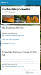 Mobile Screenshot of michaelstephenwills.wordpress.com