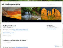 Tablet Screenshot of michaelstephenwills.wordpress.com