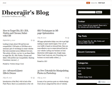 Tablet Screenshot of dheerajir.wordpress.com