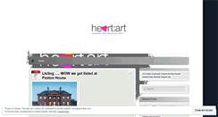 Desktop Screenshot of heartartproject.wordpress.com