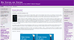 Desktop Screenshot of delivresenlivres.wordpress.com